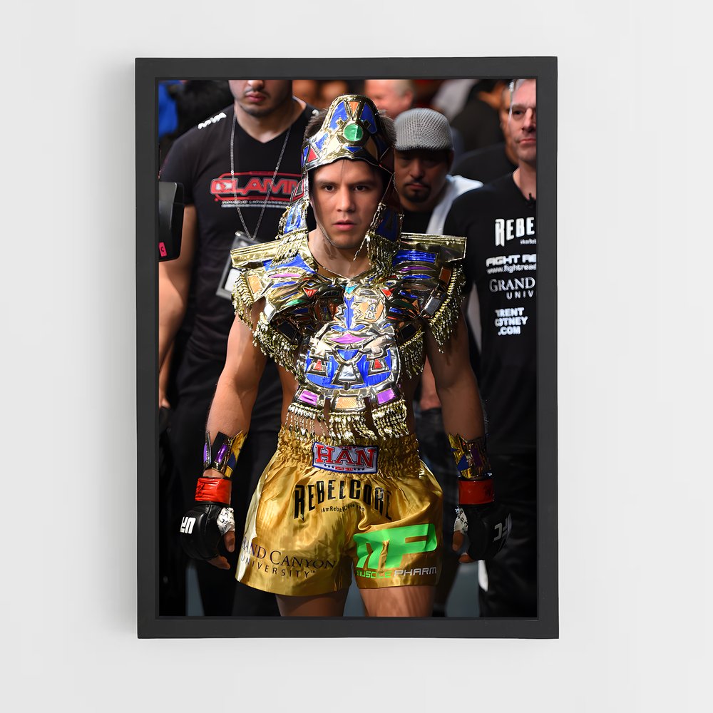 Poster Henry de cejudo – affiche MMA (vue 2)